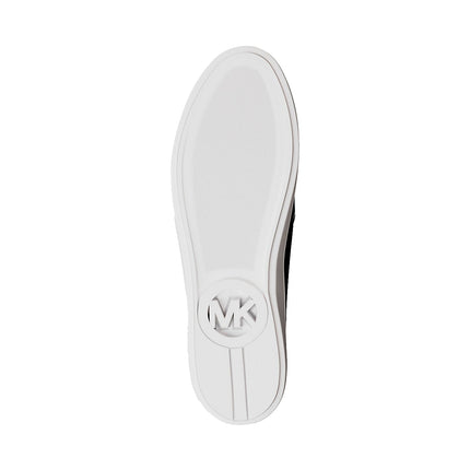 Michael Kors Women's Teddi Signature Logo Slip-On Sneaker Black