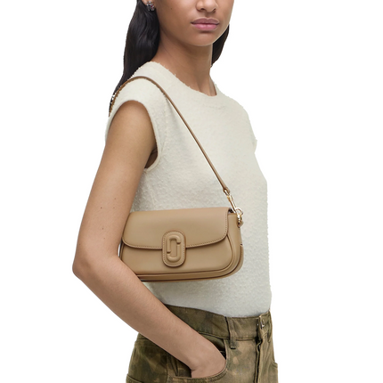 Marc Jacobs Women's The Clover Shoulder Bag Camel