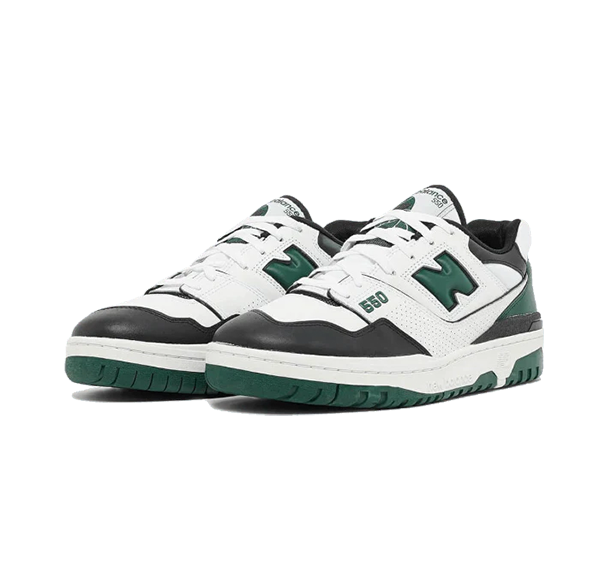 New Balance 550 White Green Black BB550LE1