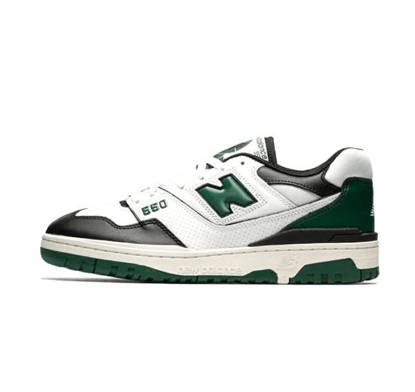 New Balance 550 White Green Black BB550LE1