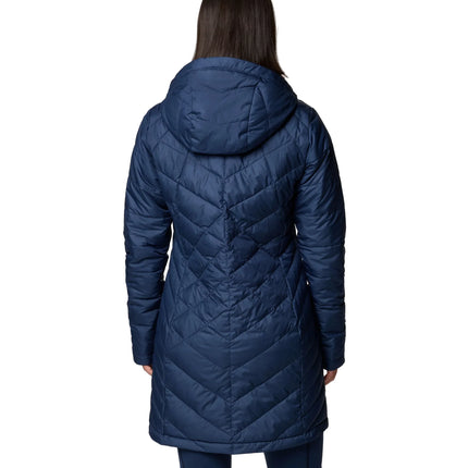 Columbia Women's Heavenly Long Hooded Jacket Collegiate Navy