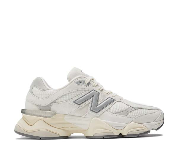 New Balance 9060 Sea Salt with Concrete and Silver Metallic U9060ECA