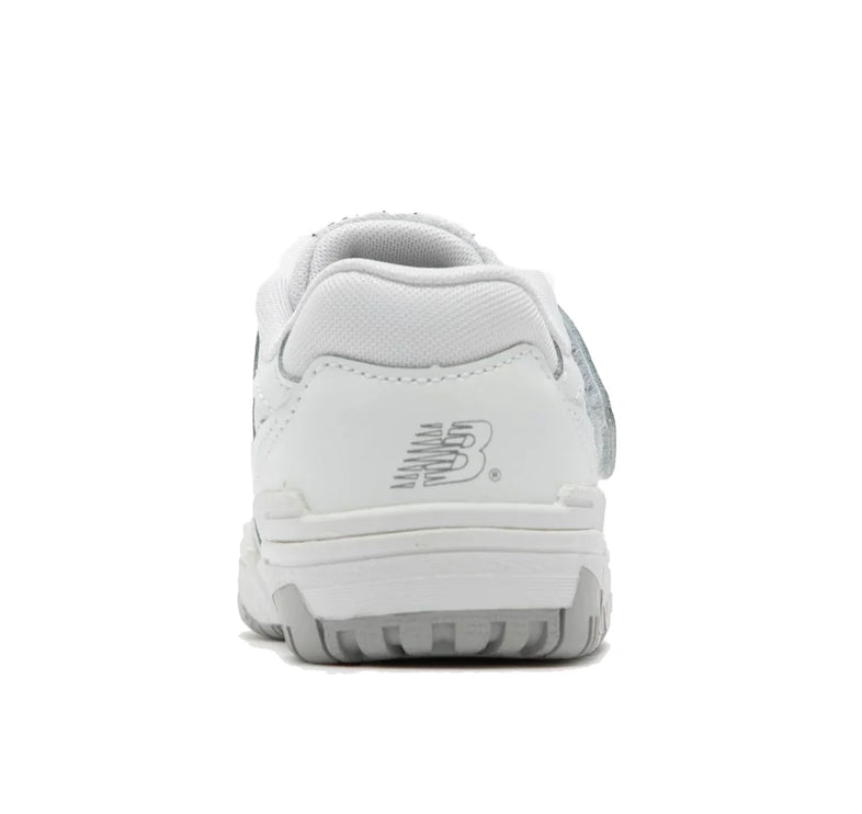 New Balance Toddler's 550 Bungee Lace with Top Strap White IHB550PB - Special Price