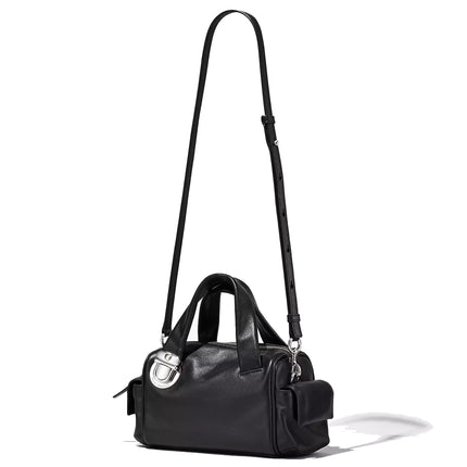 Marc Jacobs Women's The Pushlock Mini Satchel Black