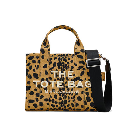 Marc Jacobs Women's The Cheetah Canvas Small Tote Bag Animal Print