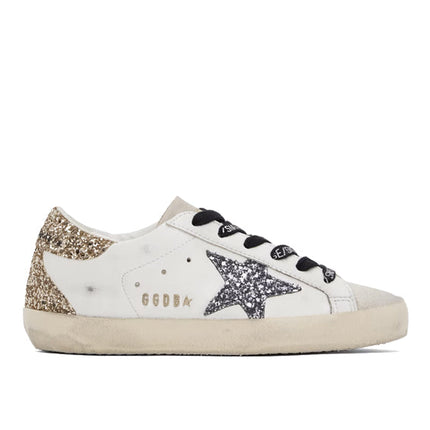 Golden Goose Women's Super Star Sneakers Shine/Silver/Gold