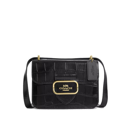 Coach Women's Morgan Square Crossbody Gold/Black