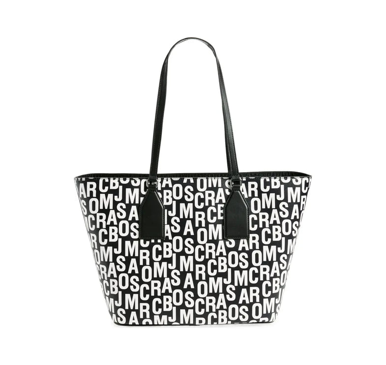 Marc Jacobs Women's Trademarc Large Tote Bag Black/White