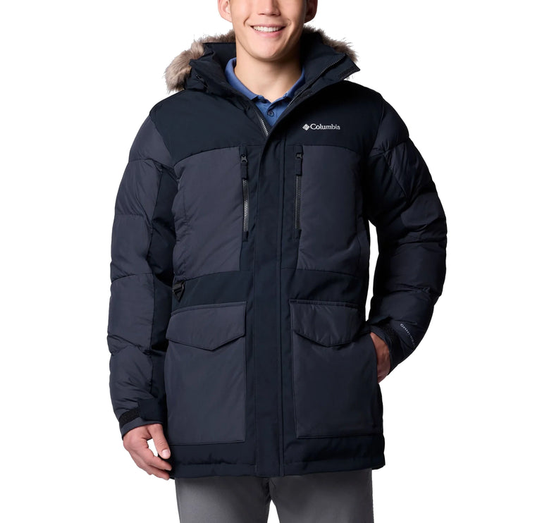 Columbia Men's Marquam Peak Fusion II Hooded Parka Black