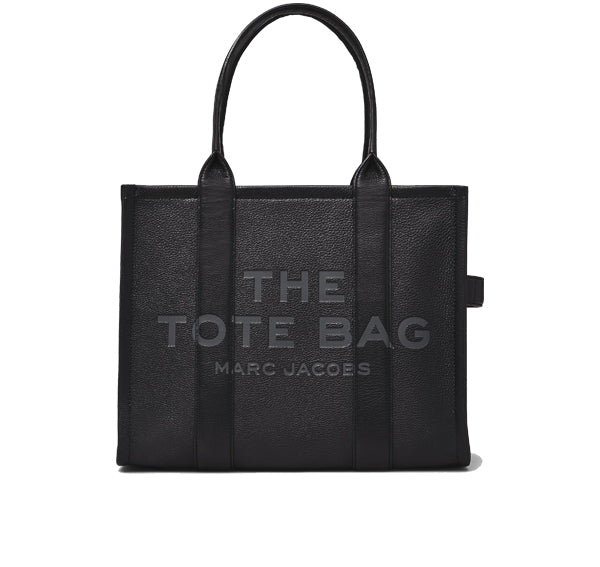 Marc Jacobs Women's The Leather Large Tote Bag Black