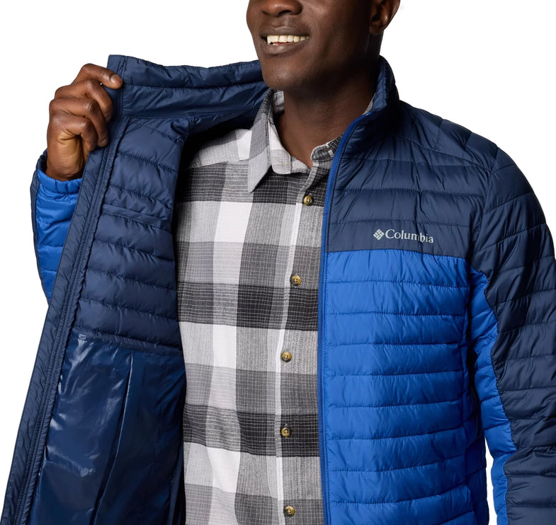 Columbia Men's Silver Falls II Jacket Mountain Blue/Collegiate Navy