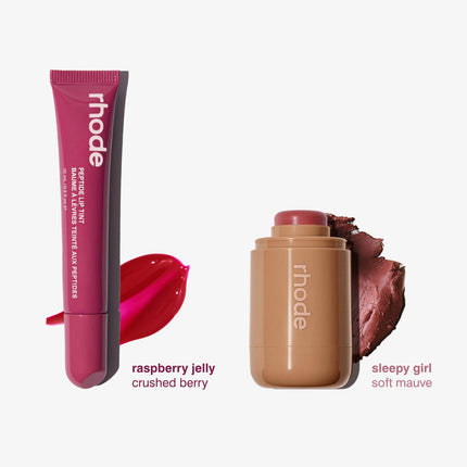 rhode the duos sleepy girl + raspberry jelly