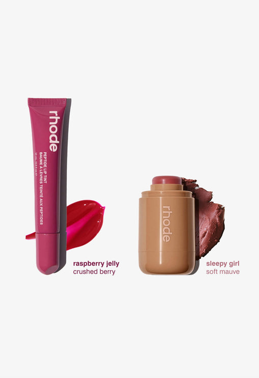 rhode the duos sleepy girl + raspberry jelly
