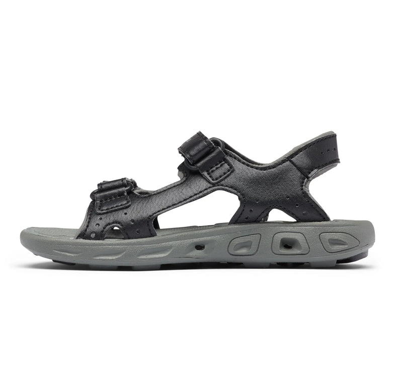 Columbia Little Kids' Techsun Vent Sandal Black/Columbia Grey