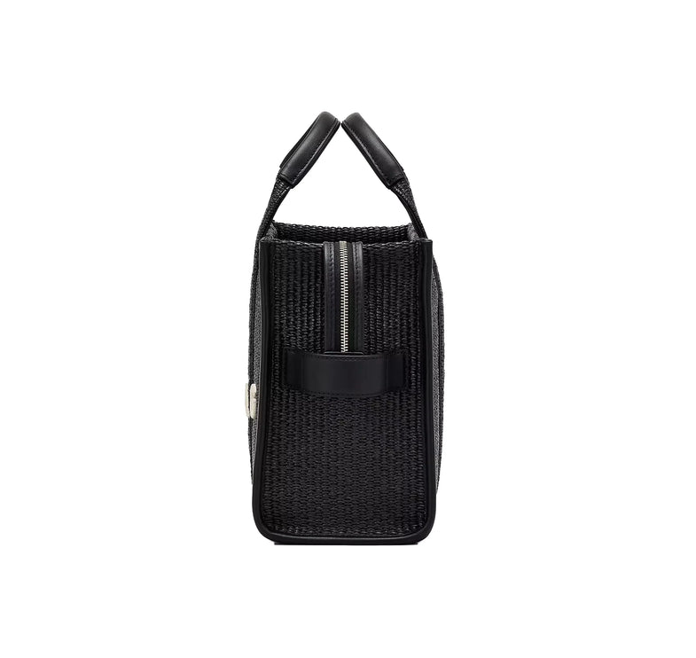 Marc Jacobs Women's The Woven Medium Tote Bag Black