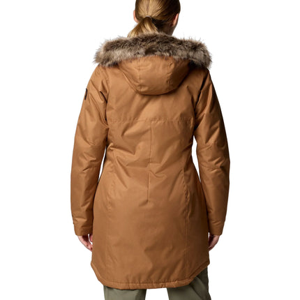 Columbia Women's Suttle Mountain Long Insulated Jacket Camel Brown