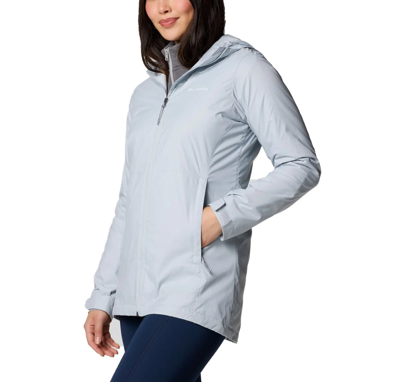 Columbia Women's Switchback II Lined Long Jacket Cirrus Grey