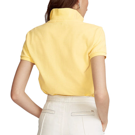 Polo Ralph Lauren Women's Classic Fit Mesh Polo Shirt Corn Yellow