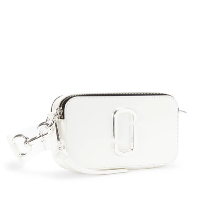 Marc Jacobs Women's The Snapshot Crossbody Bag Full White