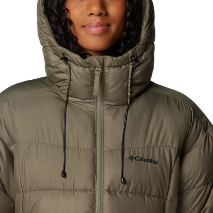 Columbia Women's Pike Lake II Long Jacket Stone Green