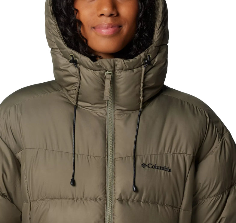 Columbia Women's Pike Lake II Long Jacket Stone Green