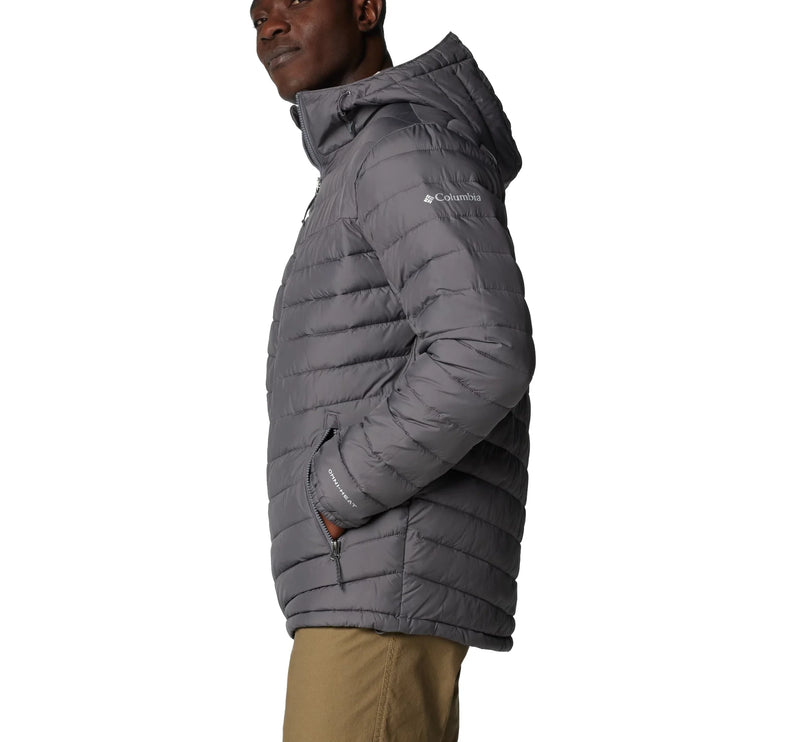 Columbia Men's Slope Edge II Hooded Jacket City Grey