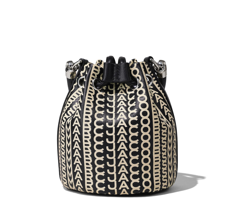 Marc Jacobs Women's The Monogram Leather Mini Bucket Bag Multi