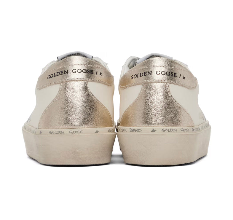 Golden Goose Women's Hi Star Sneakers White/Ice/Silver