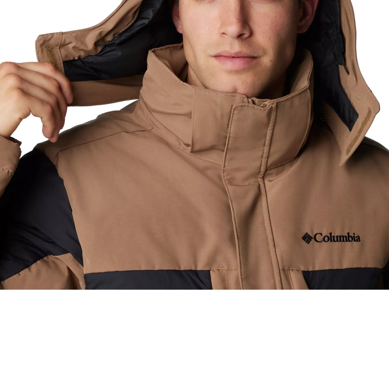 Columbia Men's Marquam Peak Fusion II Hooded Parka Delta/Black