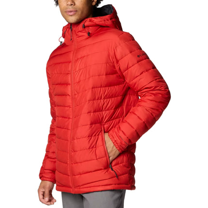 Columbia Men's Slope Edge II Hooded Jacket Sail Red