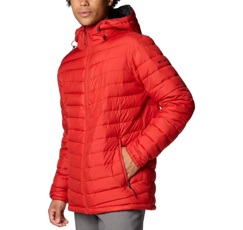 Columbia Men's Slope Edge II Hooded Jacket Sail Red