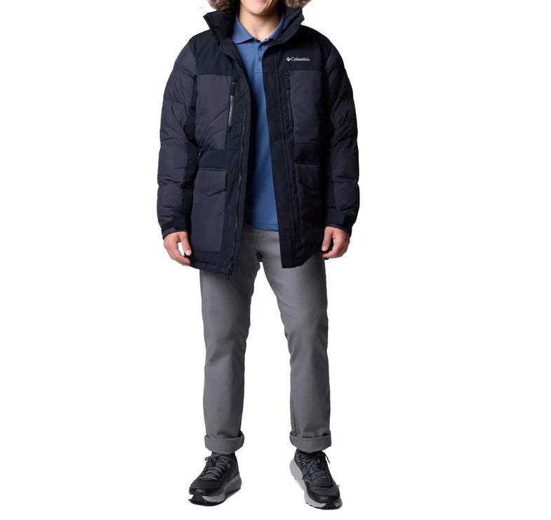 Columbia Men's Marquam Peak Fusion II Hooded Parka Black