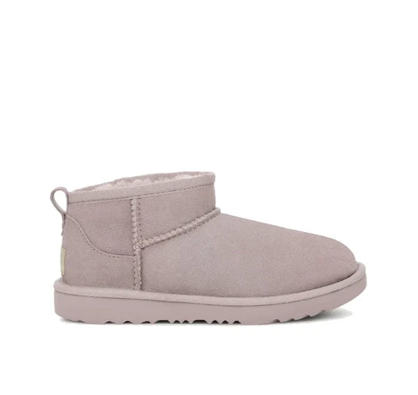 UGG Big Kid's Classic Ultra Mini Pale Smoke