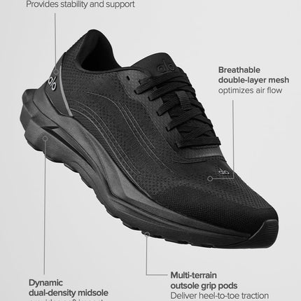 alo Shoes Alo Runner - Black/Black