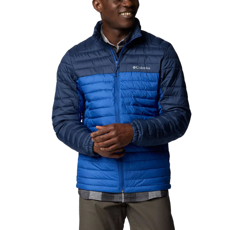 Columbia Men's Silver Falls II Jacket Mountain Blue/Collegiate Navy