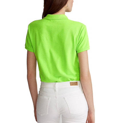 Polo Ralph Lauren Women's Classic Fit Mesh Polo Shirt Kiwi Lime