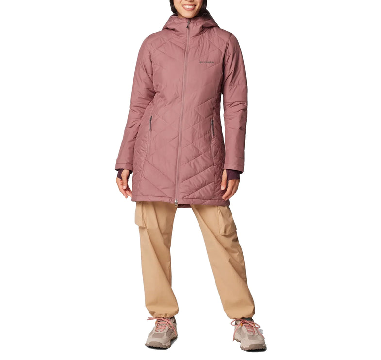 Columbia Women's Heavenly Long Hooded Jacket Fig