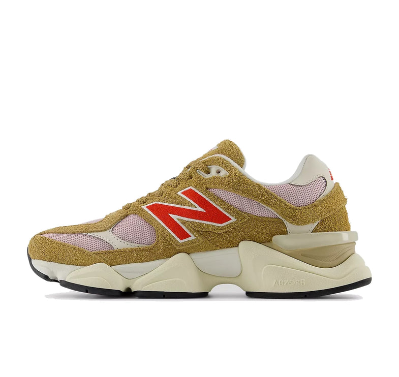 New Balance 9060 Great Plains with Twilight Haze and True Red U9060GEA