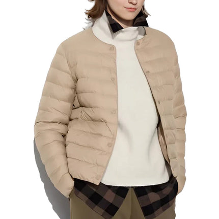 Uniqlo Women's Pufftech Compact Jacket 32 Beige