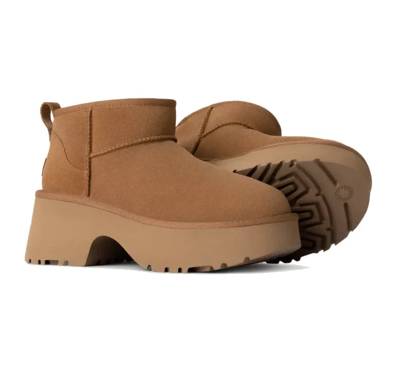 UGG Women's Classic Ultra Mini New Heights Chestnut