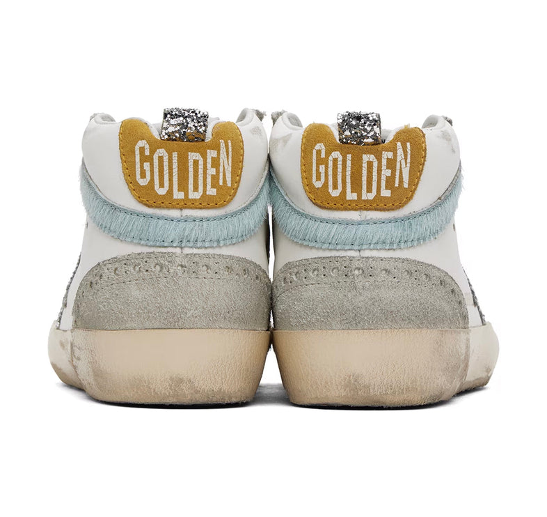 Golden Goose Women's Mid Star Sneakers White