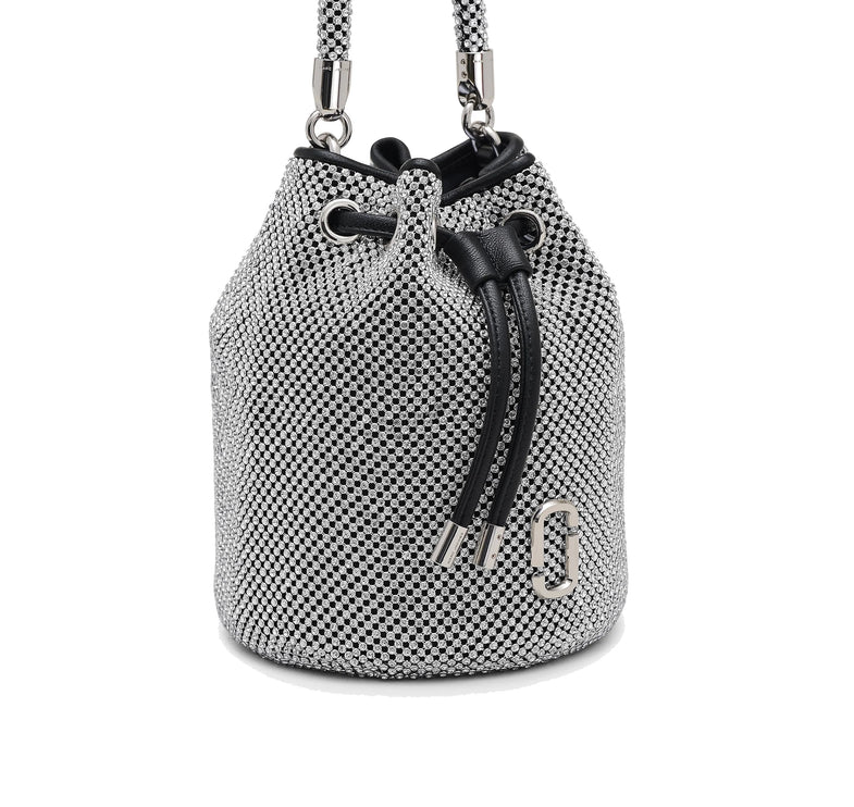 Marc Jacobs Women's The Rihenstone Mini Bucket Bag Crystals