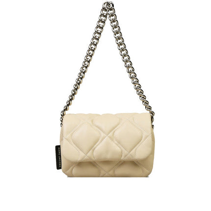 Marc Jacobs Women's Small Quilted Pillow Bag Marshmallow