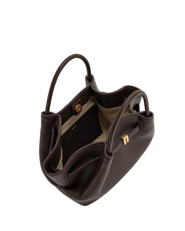 JW PEI Women's Hana Mini Tote Bag Dark Brown/Gold