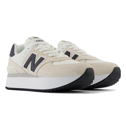 New Balance Women's 574+ Linen with Sea Salt and Phantom WL574ZAH