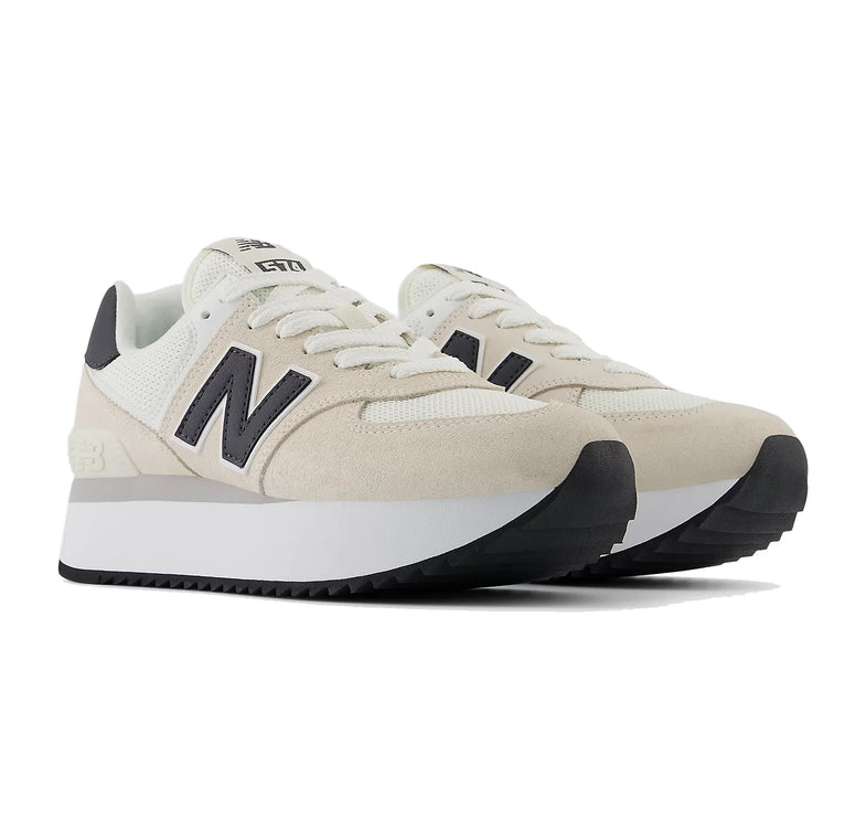 New Balance Women's 574+ Linen with Sea Salt and Phantom WL574ZAH