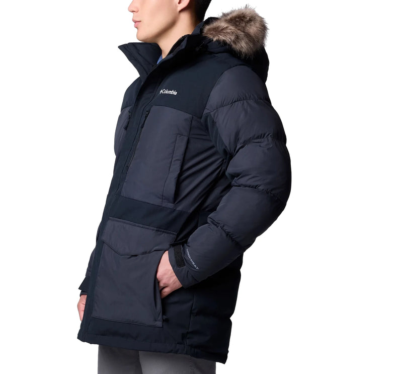 Columbia Men's Marquam Peak Fusion II Hooded Parka Black